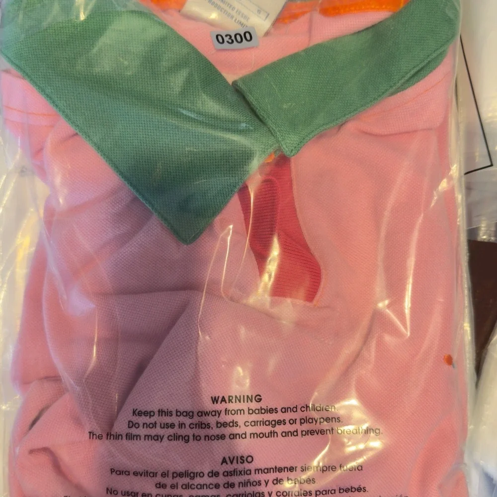 300 | Nike DISKI Polo Shirt Mens Large Limited Issue Colorblock Pink‎
